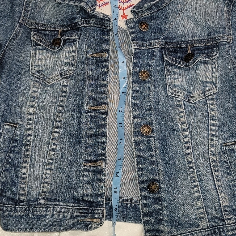 I Love H81 Denim Jacket Size S/P - Picture 4 of 7